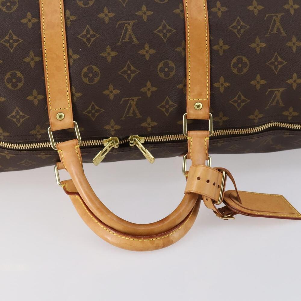 LOUIS VUITTON Monogram Keepall 60 Boston Bag M41422 LV Auth 144554 - Picture 7 of 16